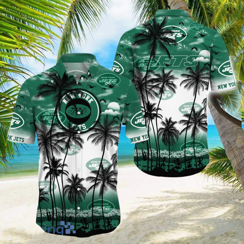 New York Jets 2023 Trending Aloha Hawaiian Shirt - Limotees