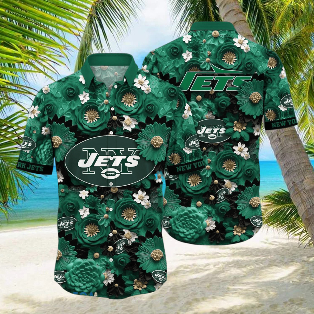 New York Jets NFL Hawaiian Shirt - Limotees