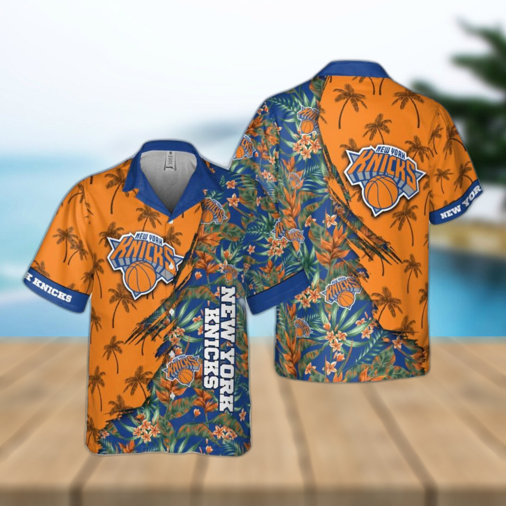 New York Knicks Best Hawaiian Shirt For Men And Women Gift Floral Aloha Beach - Limotees