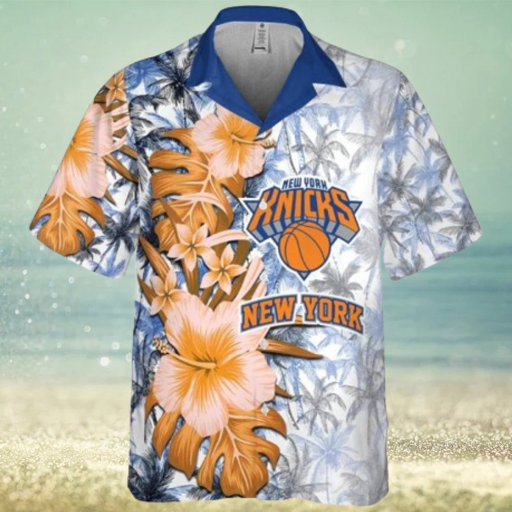 New York Knicks National Basketball Association 2023 Aop Aloha Hawaiian Shirt - Limotees