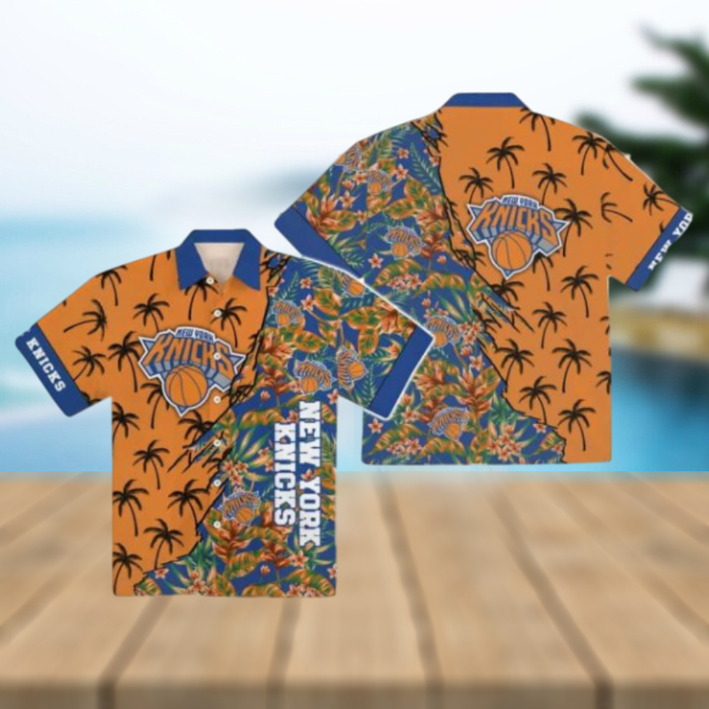 New York Knicks Tropical Hawaiian Shirt - Limotees