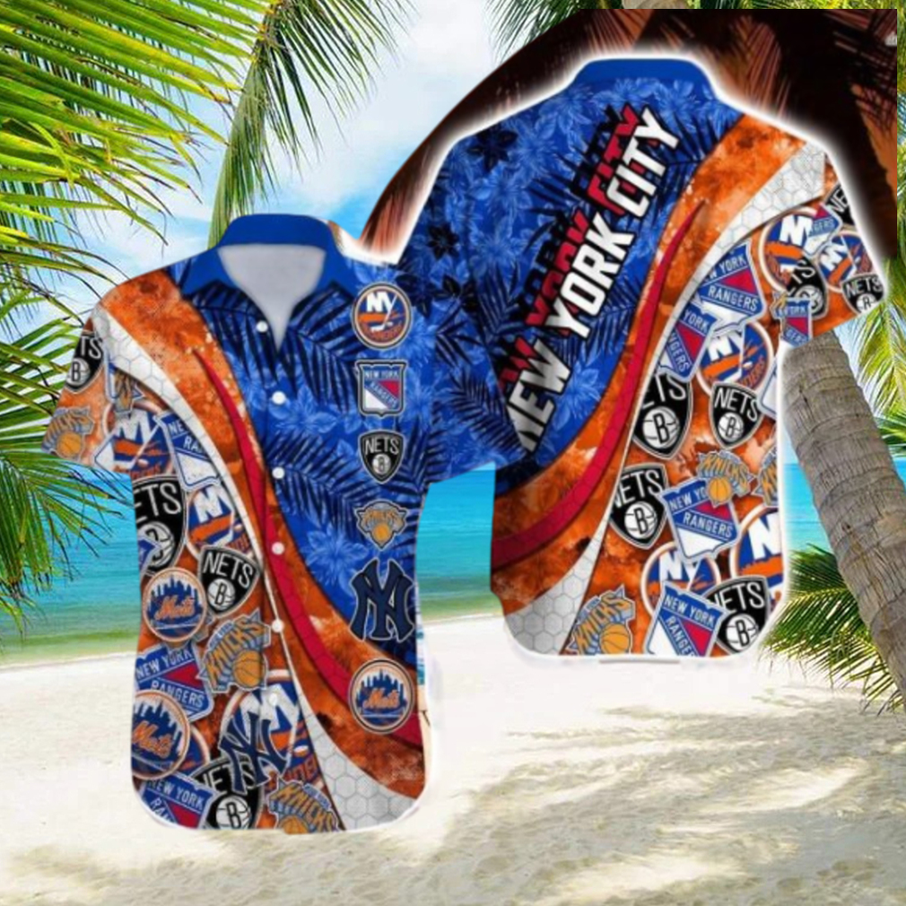 New York Rangers Hawaiian Shirt For Fans - Limotees