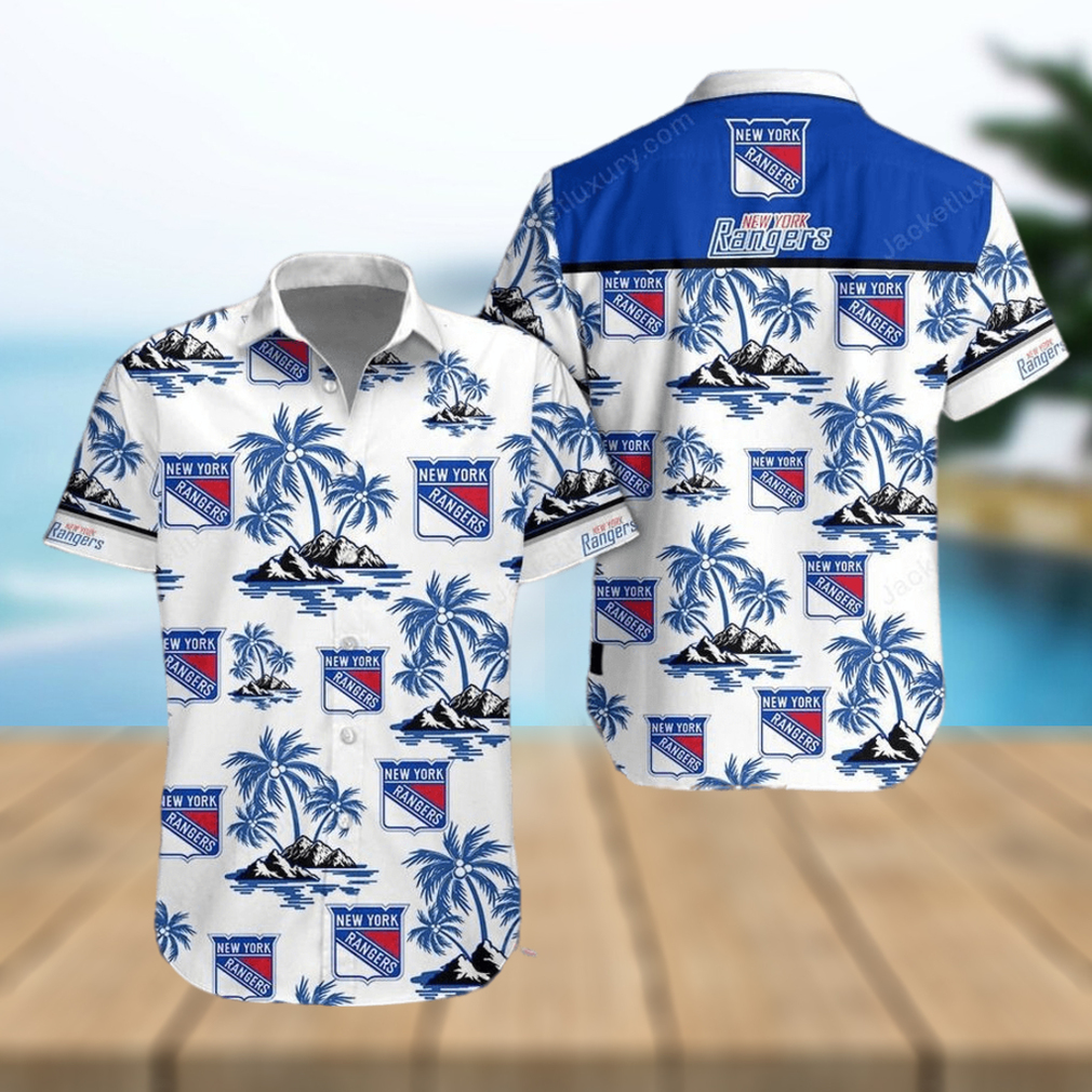 New York Rangers Summer Shirt Hawaiian Shirt - Limotees