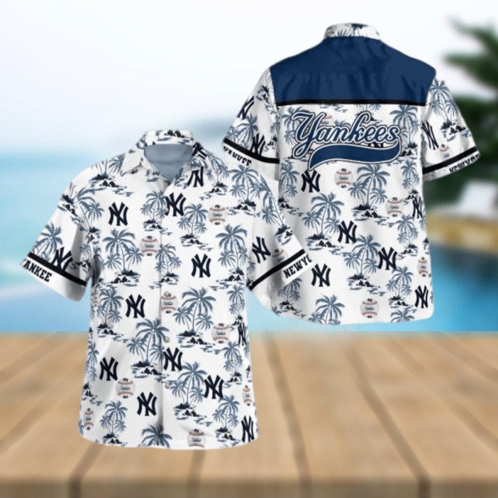 New York Yankees Hawaiian Shirt Ny Yankees Hawaiian Shirt Mlb Hawaiian Shirts - Limotees