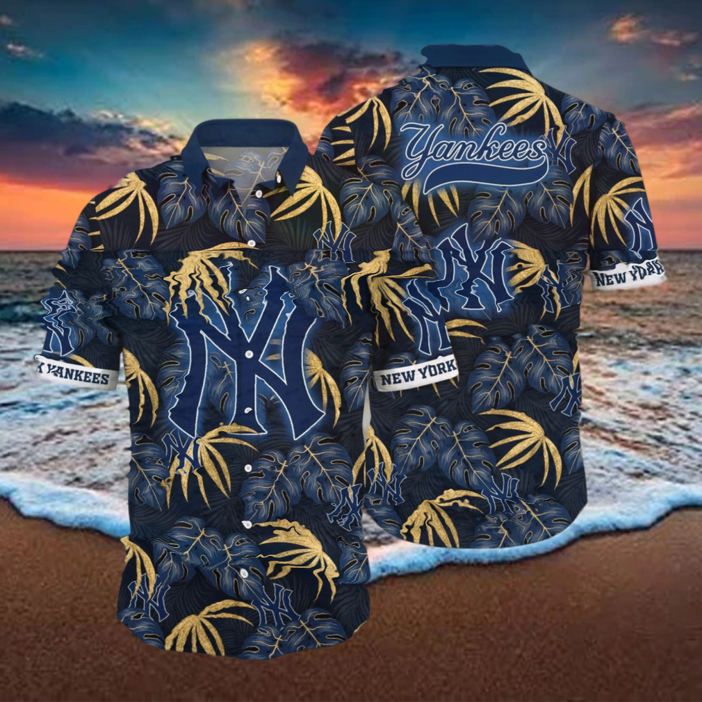 New York Yankees MLB Flower Hawaiian Shirt Impressive Gift For Fans - Limotees