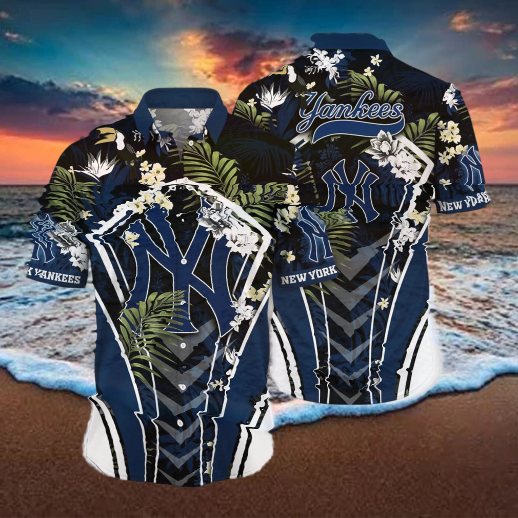 New York Yankees MLB Flower Hawaiian Shirt Special Gift For Men Women Fans - Limotees