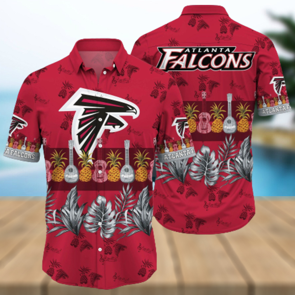 Nfl Atlanta Falcons 3D Hawaiian Shirt Hot Summer Men And Women For Fans - Limotees