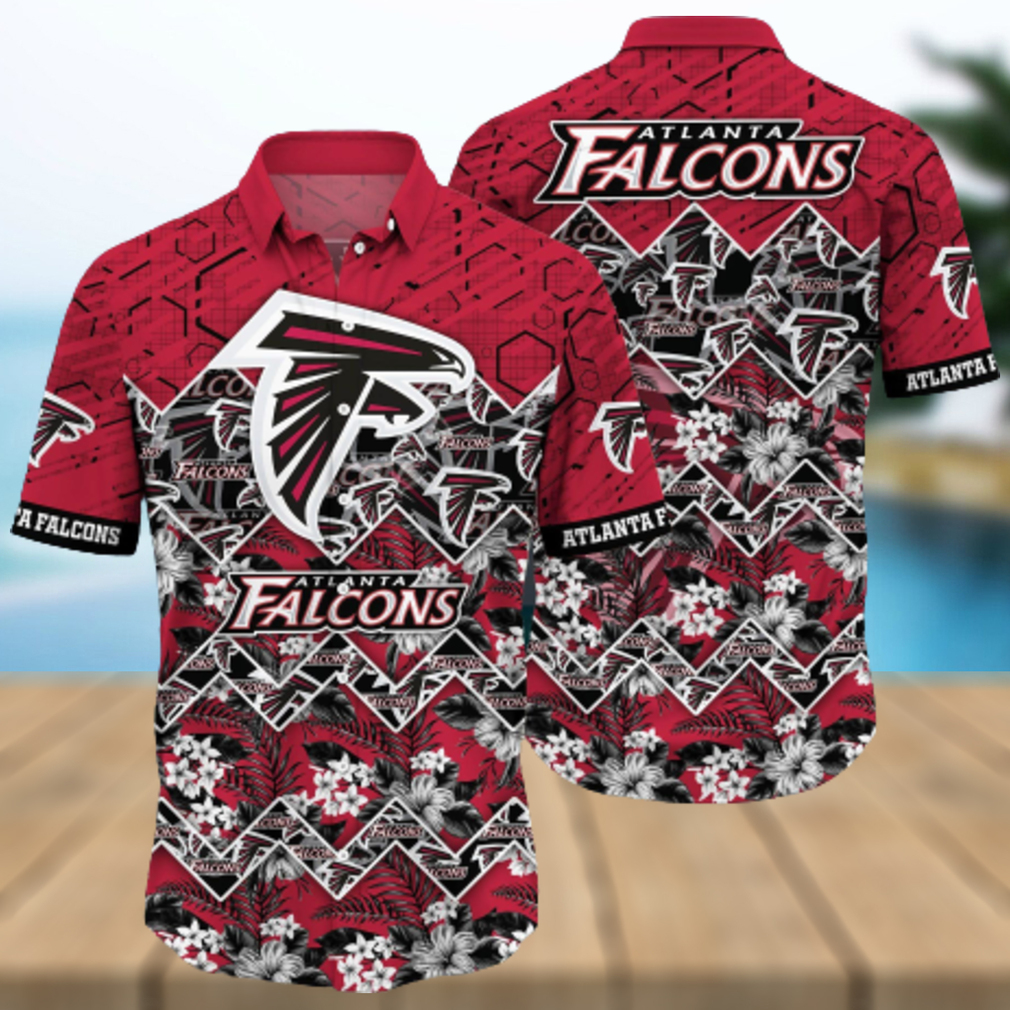 Nfl Atlanta Falcons 3D Hawaiian Shirt Trending 1 Men And Women For Fans - Limotees