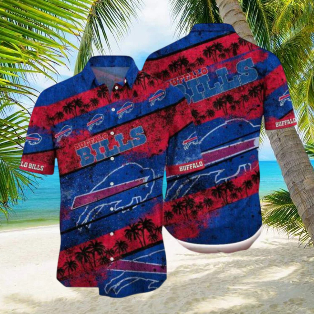 Nfl Buffalo Bills Summer 3d Hawaiian Shirt For Fans - Limotees