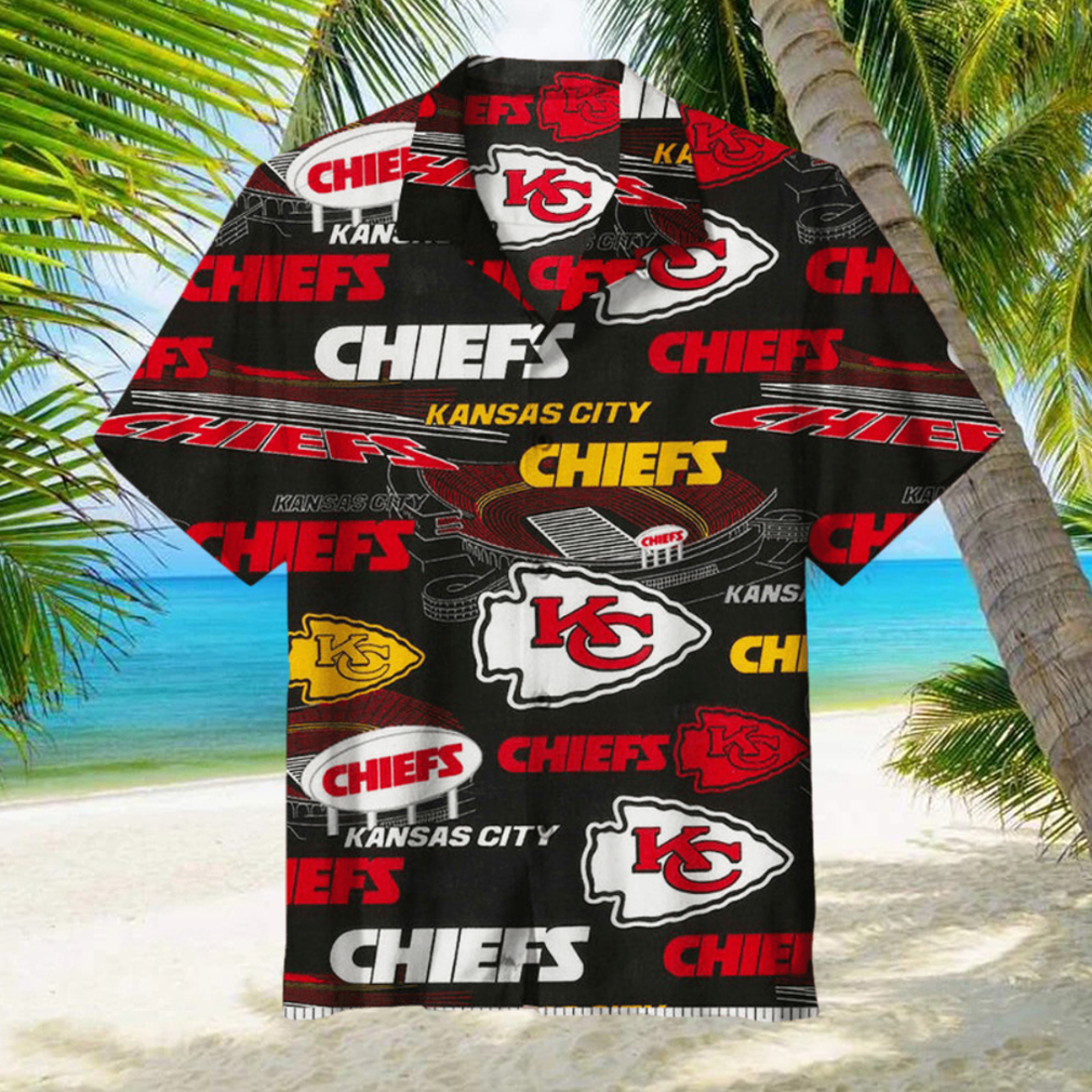 Nfl Kansas City Chiefs Aloha Hawaiian Shirt - Limotees