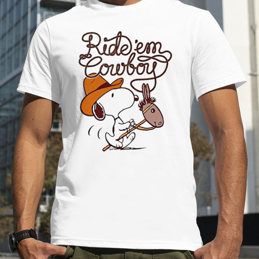 Ride Em Cowboy Snoopy T-Shirt