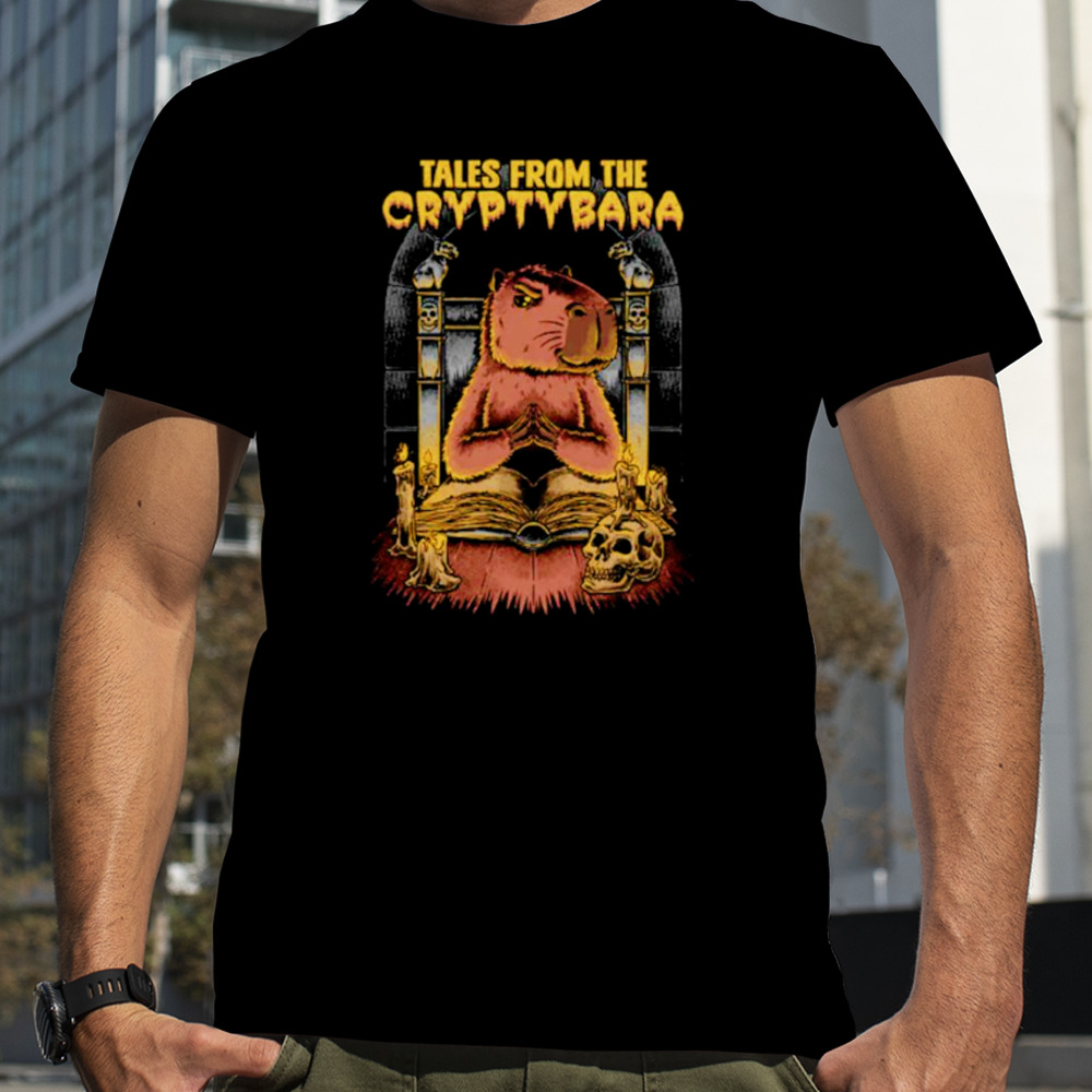 Tales from the Cryptybara Capybara shirt