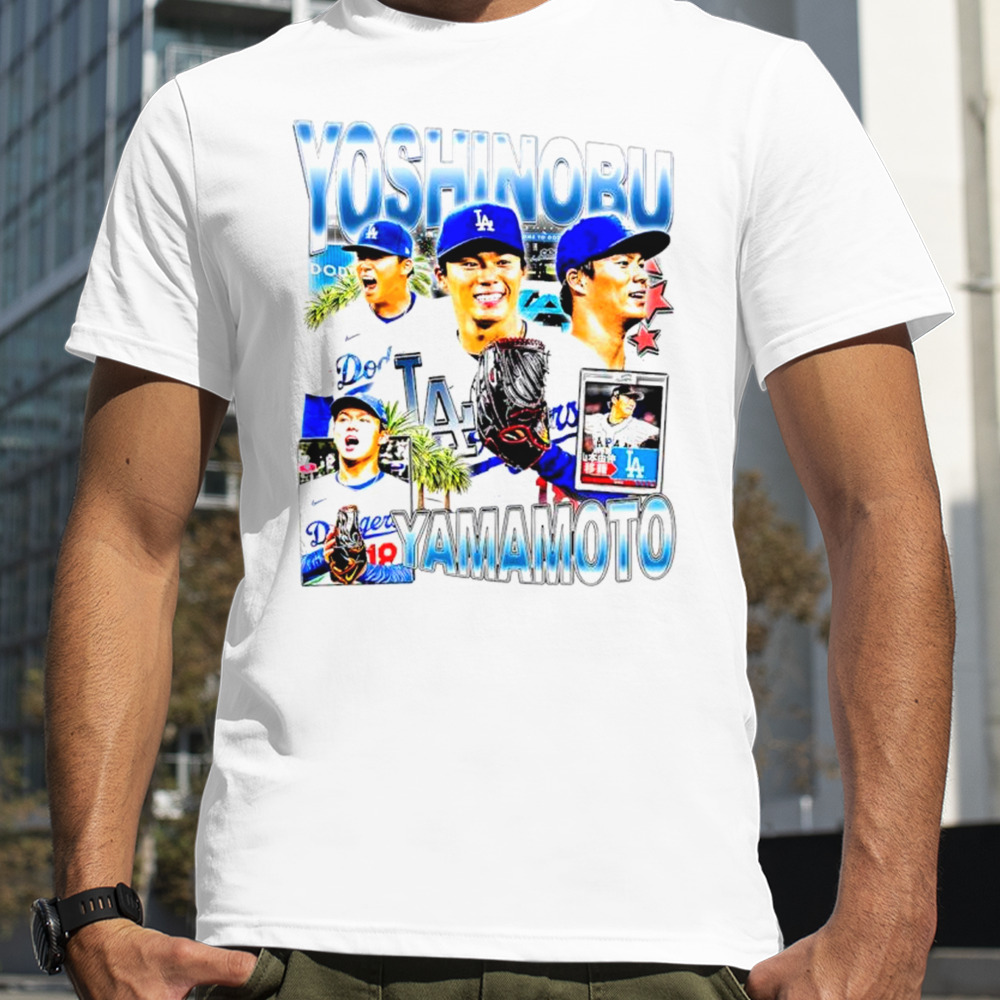 Yoshinobu Yamamoto LA Dodgers Baseball Shirt