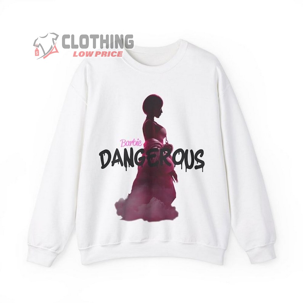 Barbie Dangerous Sweatshirt, Nicki Minaj Pink Friday 2 World Tour Merch