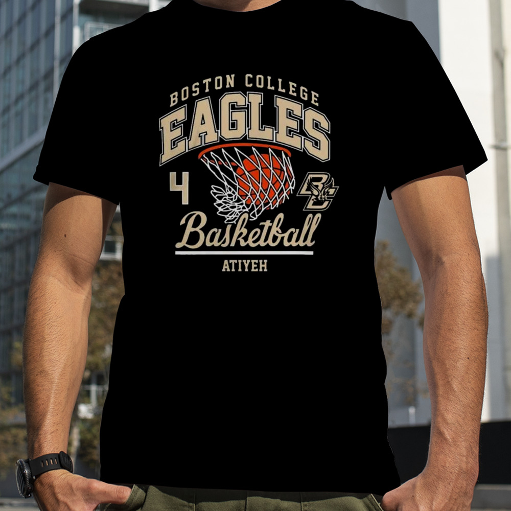 Boston College Eagles NCAA Men’s Basketball #4 Abe Atiyeh Shirt