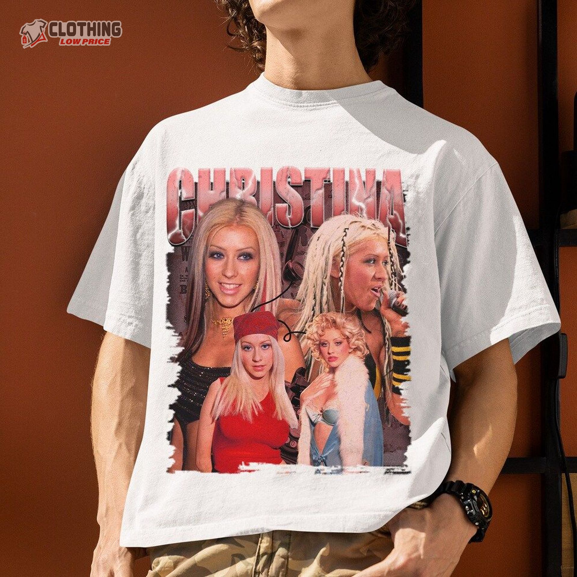 Christina Aguilera Shirt, 90S Style Retro Fan Shirt For Men And Women