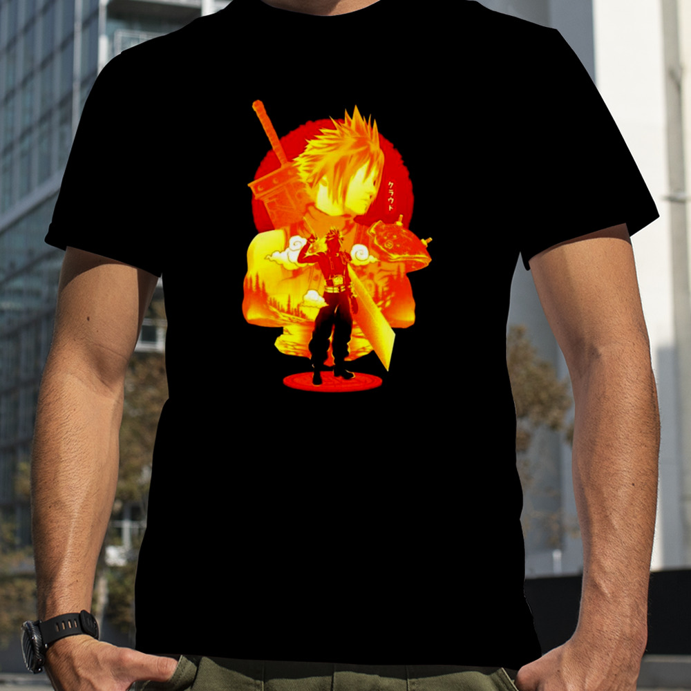 Cloud Strife Final Fantasy Mako-Eyed Mercenary shirt