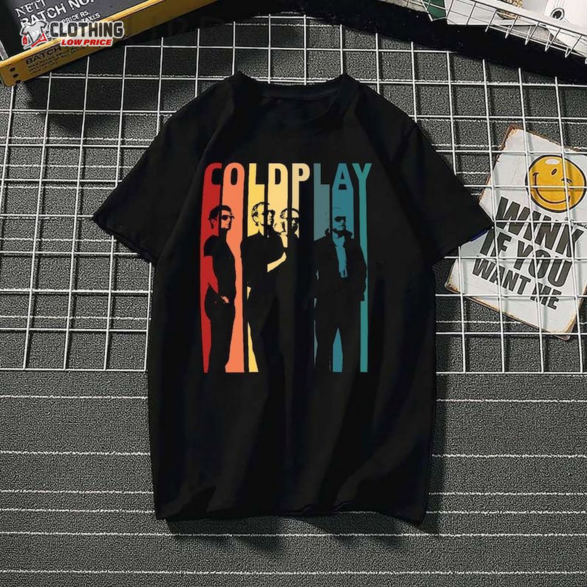 Coldplay T-Shirt Music Tour