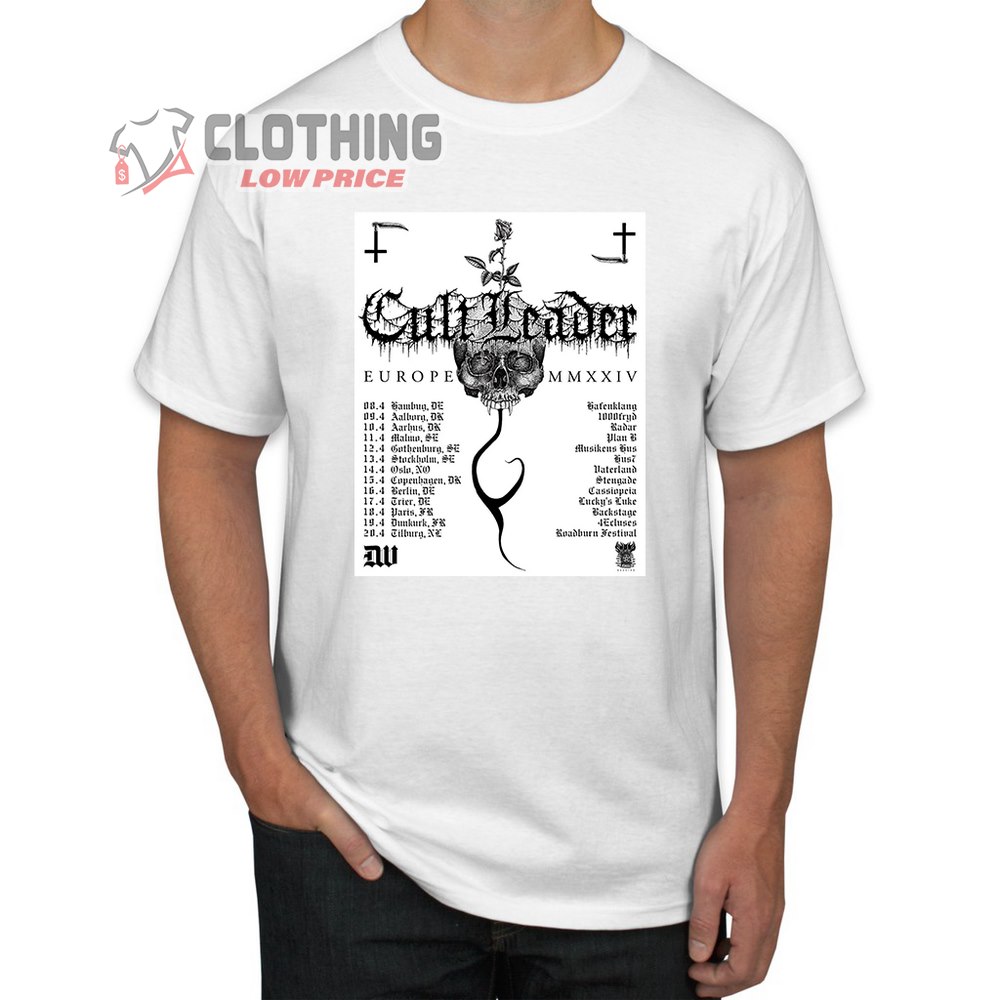 Cult Leader Europe Tour 2024 Merch, Cult Leader Tour Dates 2024 Shirt, Cult Leader Concert 2024 T-Shirt