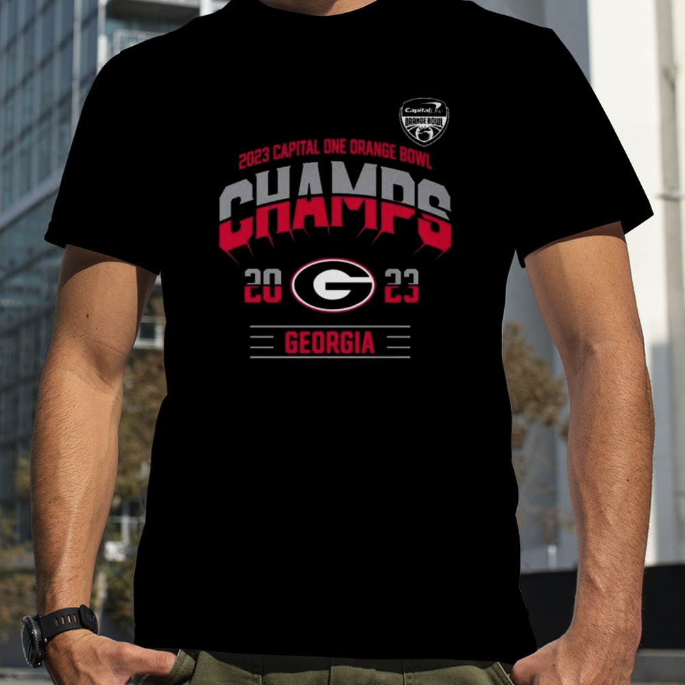 Georgia Bulldogs Football 2023 Orange Bowl Champions Shirt