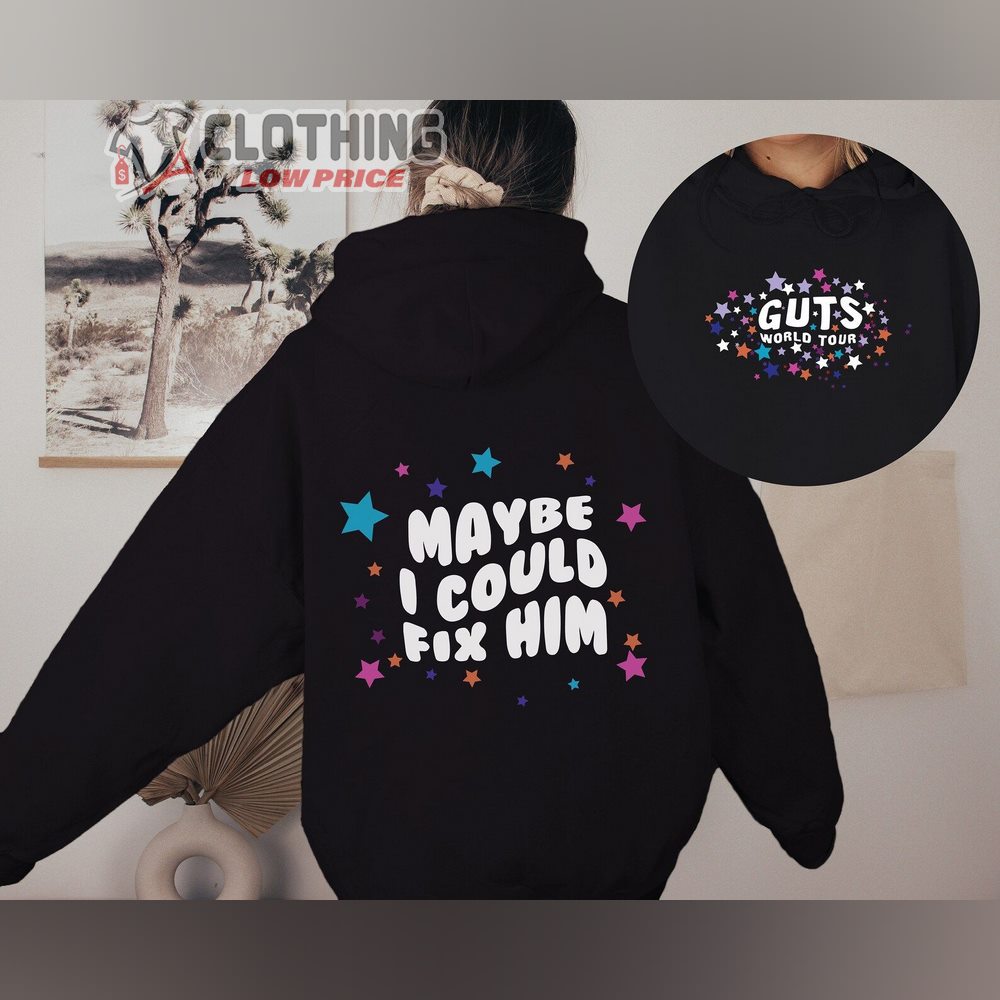 Guts World Tour 2024 Merch, Maybe I Could Fix Him Hoodie