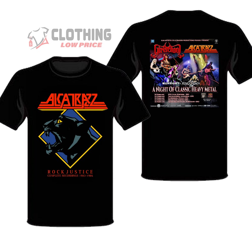 Heavy Metal Assault Merch, Heavy Metal Assault Akatrezz Rock Justice Festival 2024 T-Shirt