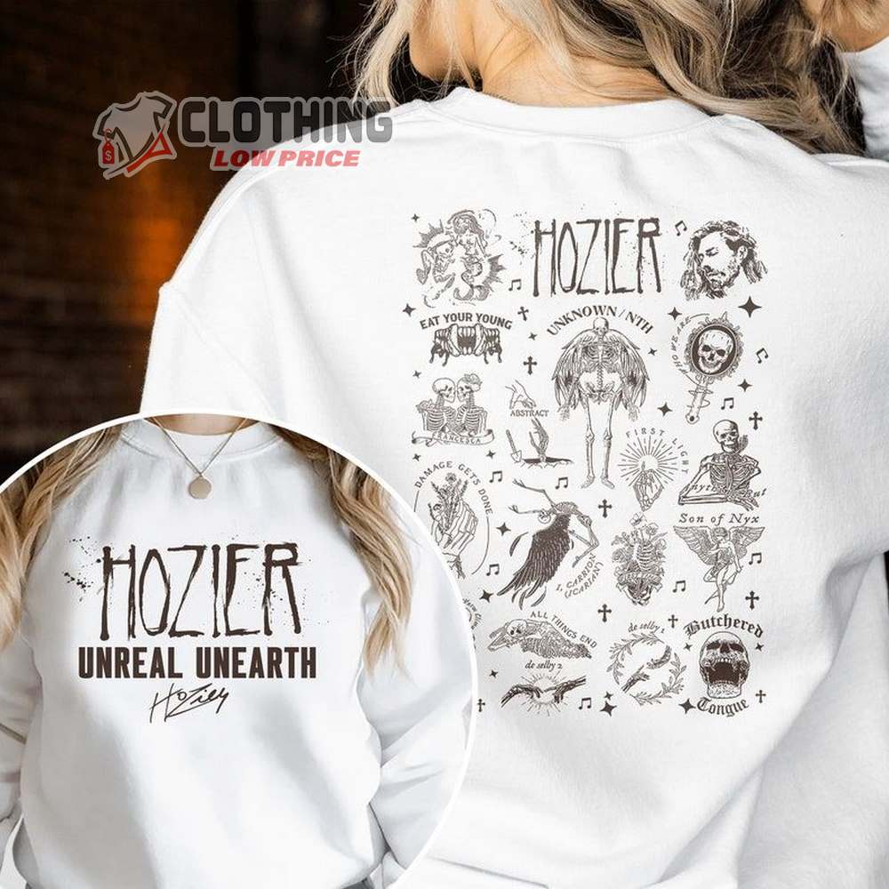 Hozier Signature Shirt, Unreal Unearth Tour Sweatshirt, Hozier Eat Your Young Shirt, Hozier Vintage Shirt