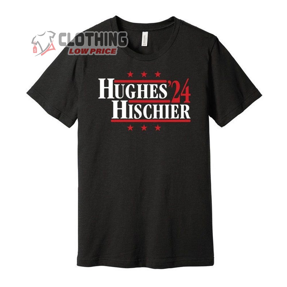 Hughes And Hischier 24 Shirt, Hockey Legends For President Fan Shirt