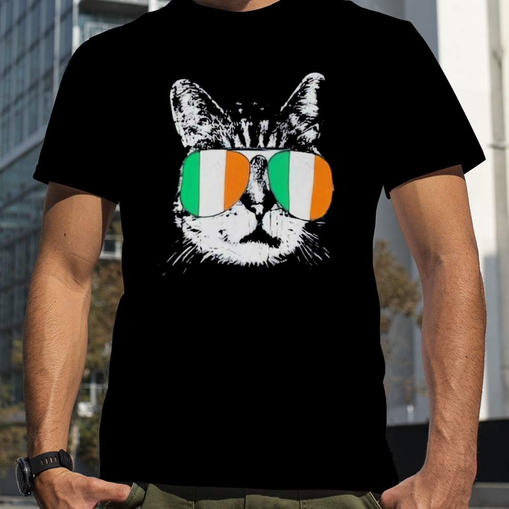 Irish flag cat st patricks day catricks shirt