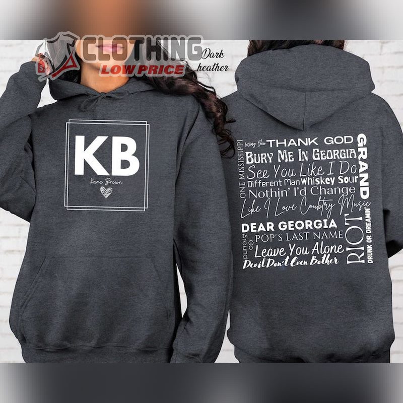 Kane Brown T- Shirt, Kane Brown In The Air Tour 2024 Hoodie, Kane Brown Tour Merch