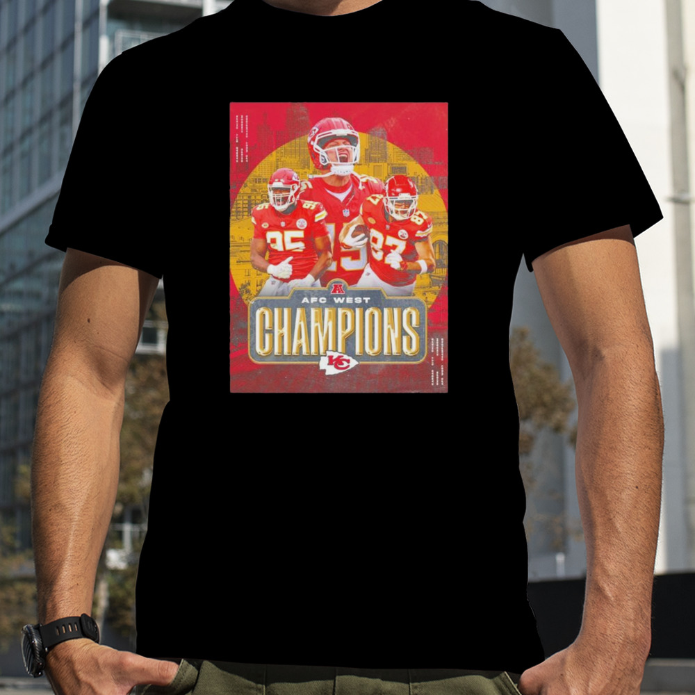 Kansas City Chiefs The Kings of the AFC West for the 8th straight year shirt