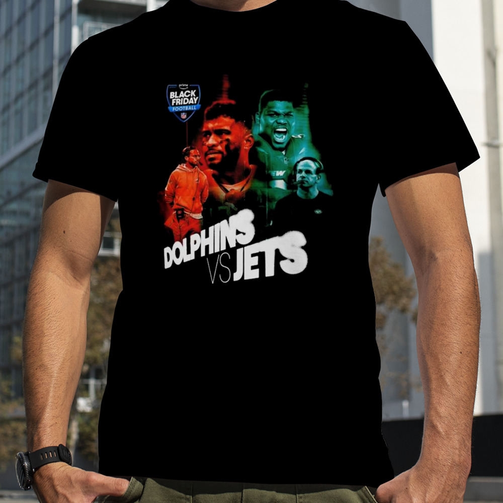 NFL Matchup Between Miami Dolphins And New York Jets T-shirt