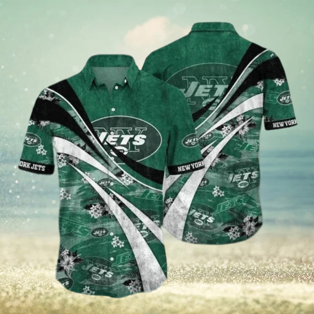 NFL New York Jets Hawaiian Shirt Summer Hawaiian - Limotees