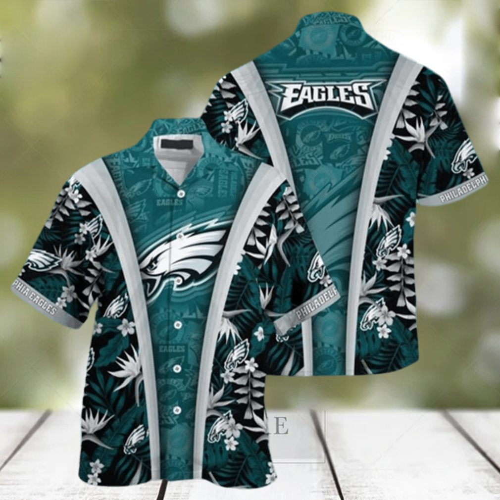 NFL Philadelphia Eagles Hawaiian Shirt Summer Beach Gift - Limotees