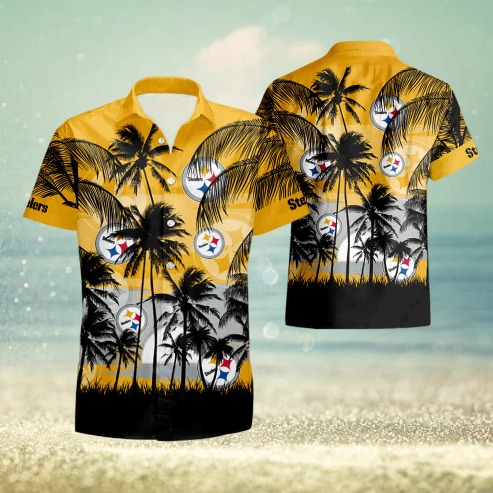 NFL Pittsburgh Steelers Tropical Hawaiian Shirt summer shirt - Limotees