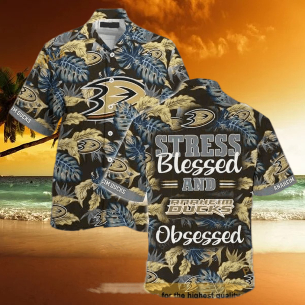 NHL Anaheim Ducks Hawaiian Shirt Beach Vacation Gift - Limotees