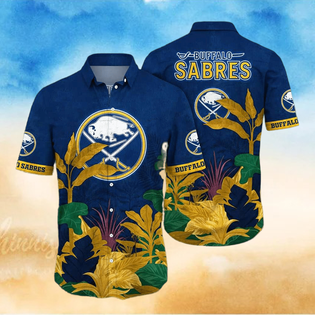 NHL Buffalo Sabres Hawaiian Shirt Aloha Shirt Gift For Beach Trip - Limotees