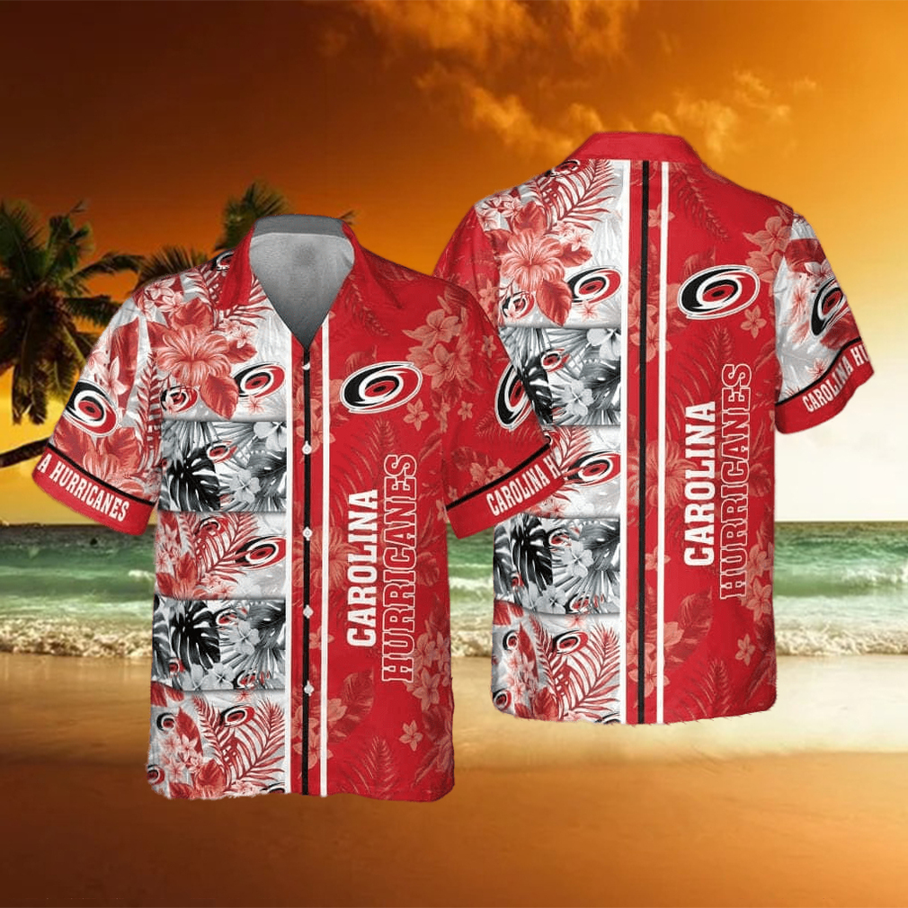 NHL Carolina Hurricanes Hawaiian Shirt Gift For Beach Vacation hawaiian shirt - Limotees