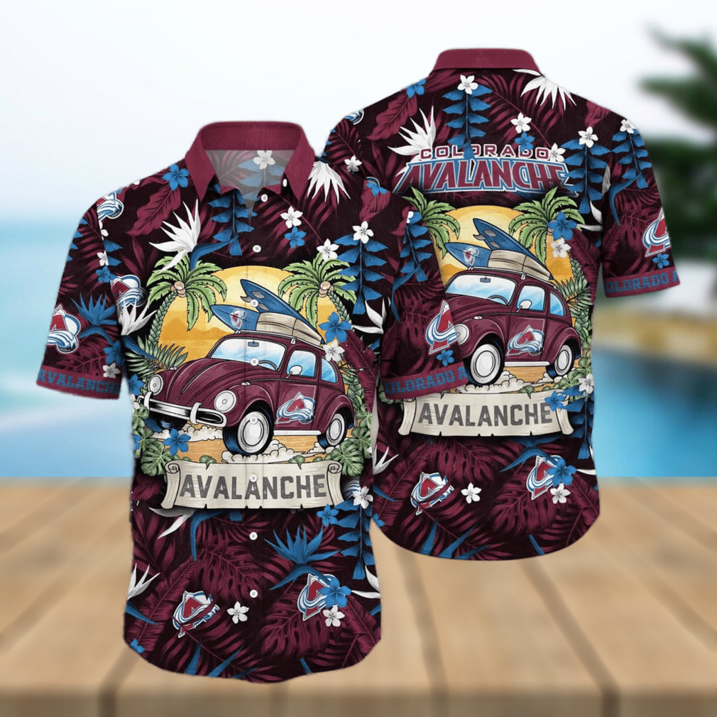 NHL Colorado Avalanche Hawaiian Shirt - Limotees