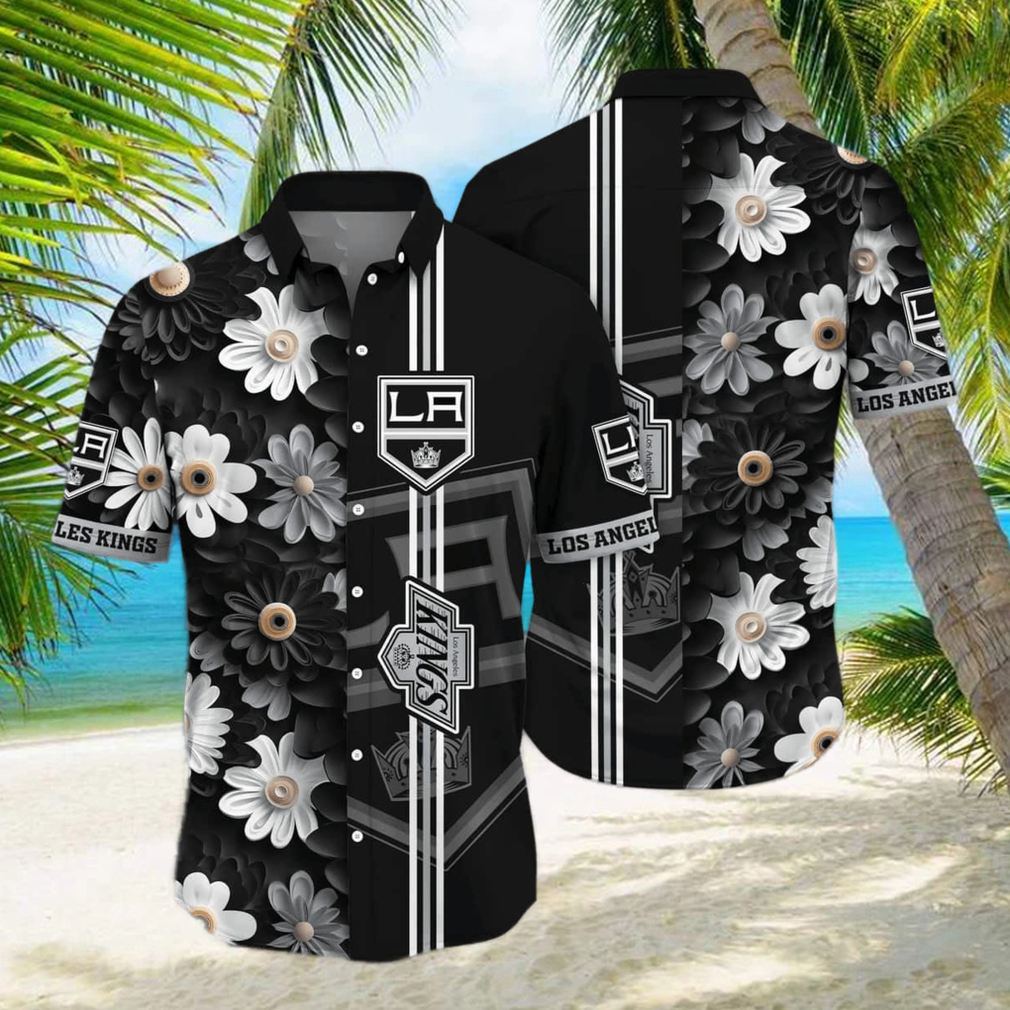 NHL Los Angeles Kings Hawaiian Shirt Gift For Beach Lover hawaiian shirt - Limotees