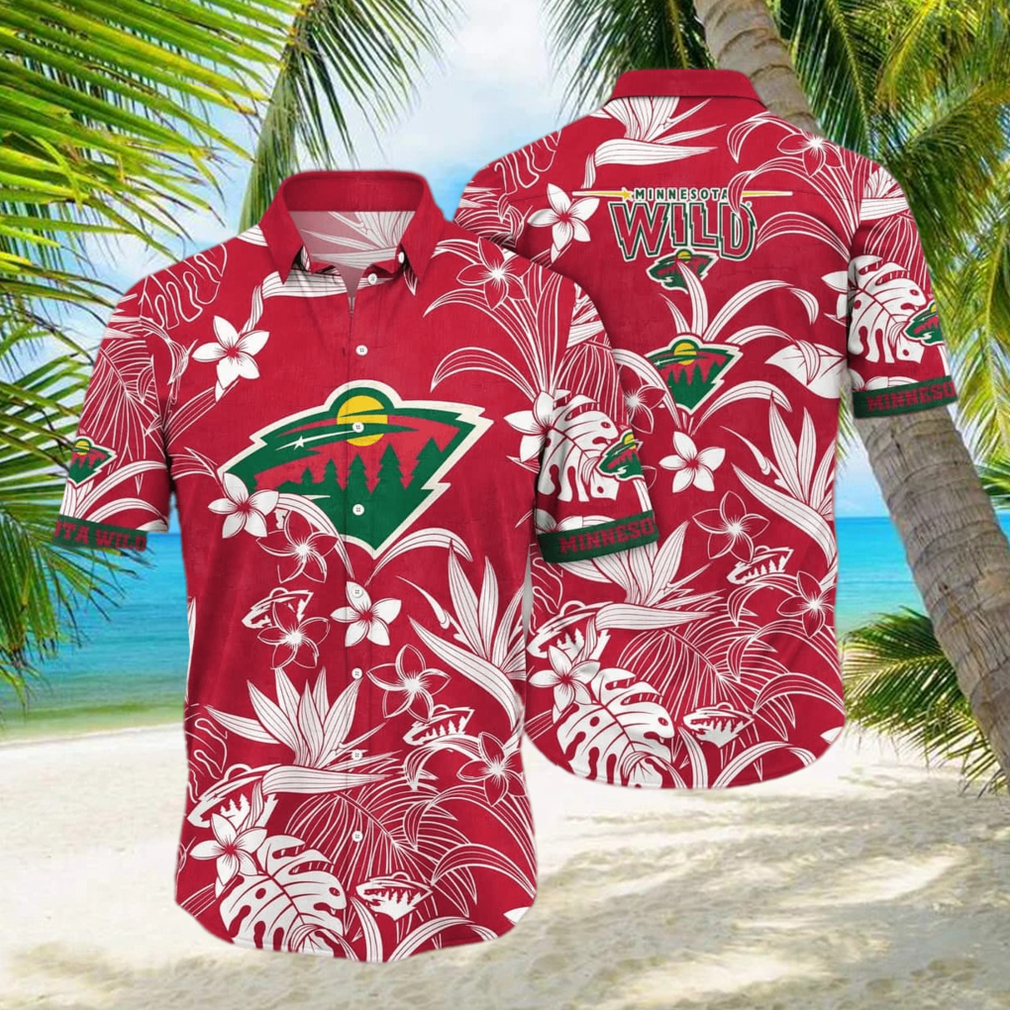 NHL Minnesota Wild Hawaiian Shirt - Limotees