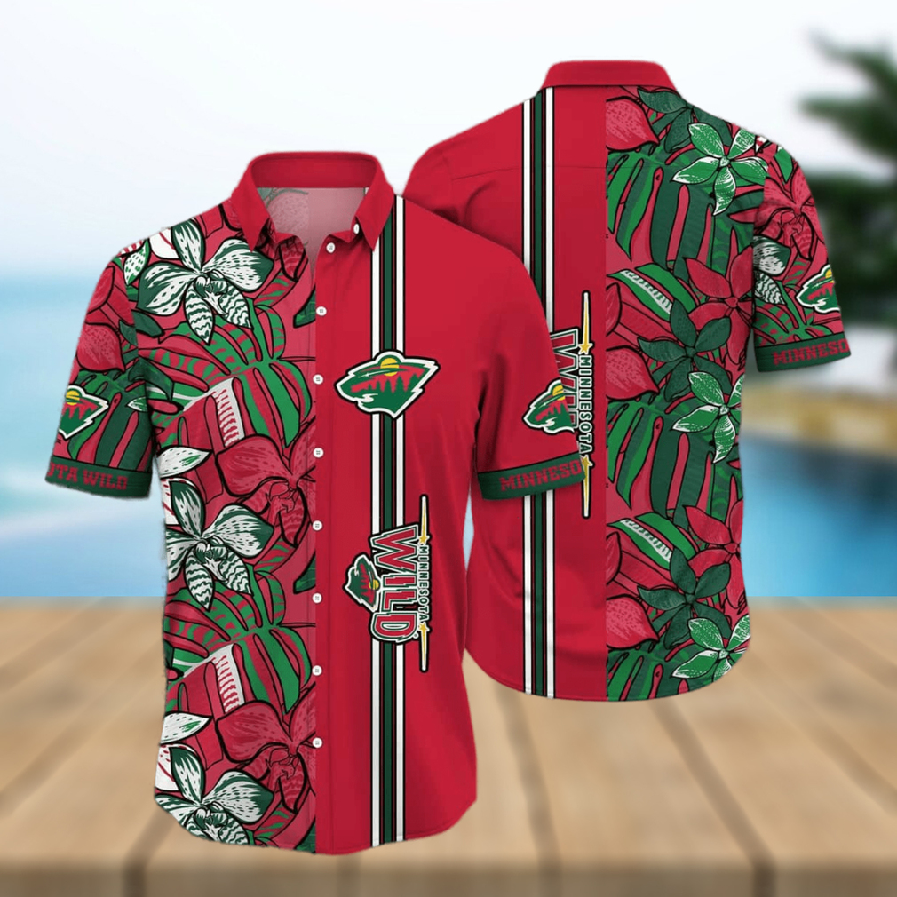 NHL Minnesota Wild Hawaiian Shirt Gift For Beach Trip - Limotees