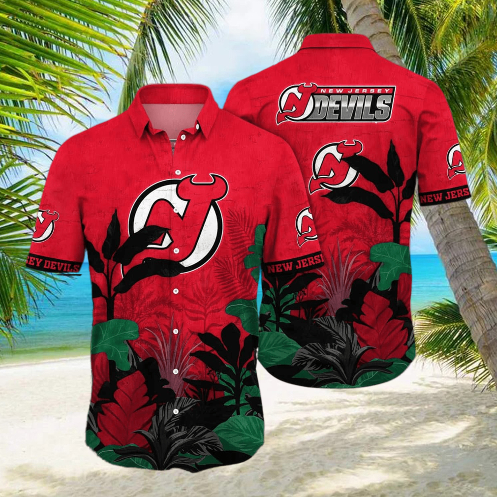 NHL New Jersey Devils Hawaiian Shirt - Limotees