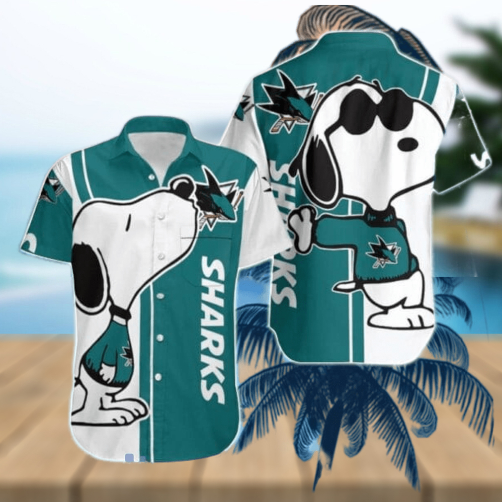 NHL San Jose Sharks Hawaiian Shirt - Limotees