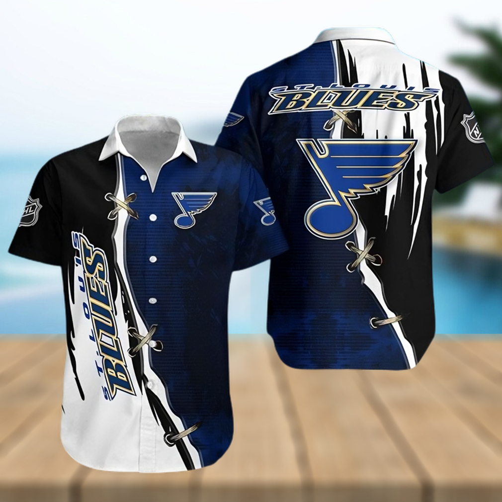 NHL St Louis Blues Hawaiian Shirt - Limotees