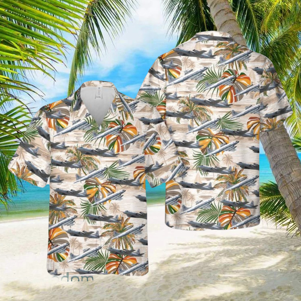 NOAA’s Lockheed WP 3D Orion Short Sleeve Aloha Hawaiian Shirt - Limotees