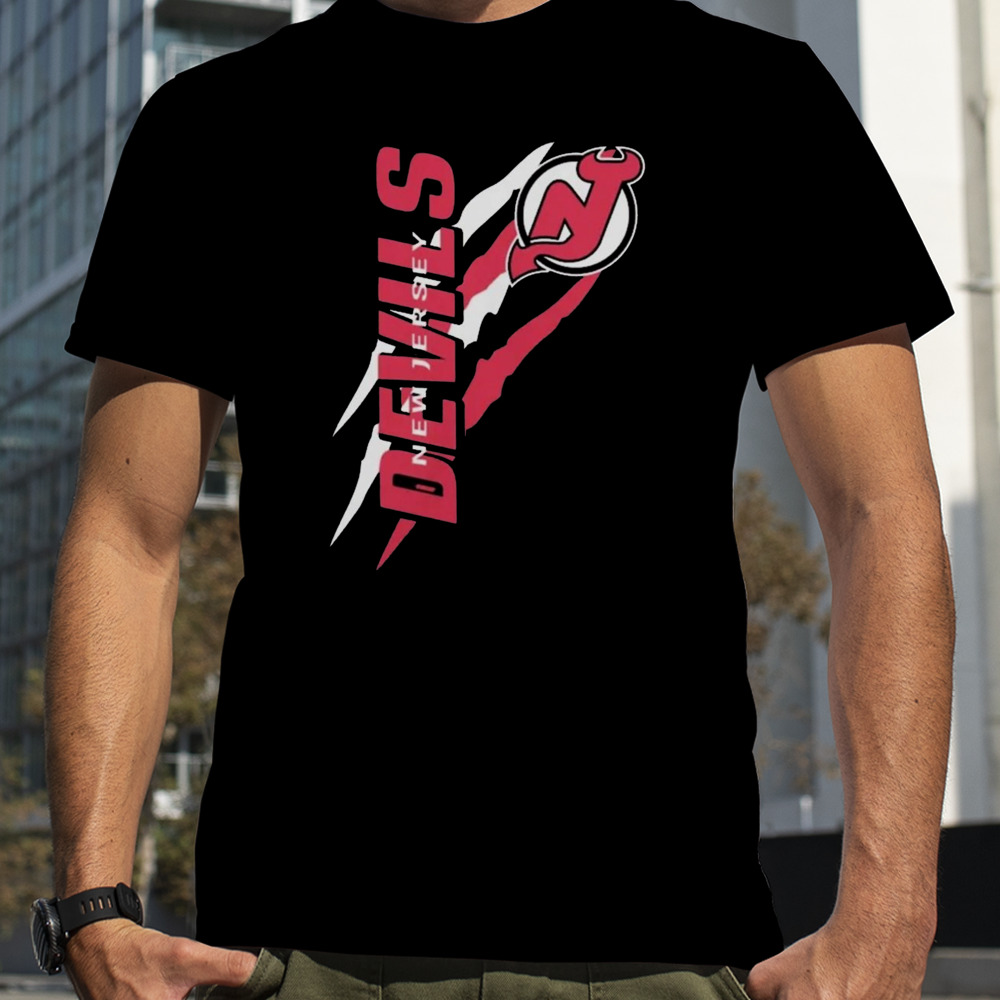 New Jersey Devils Starter Black Color Scratch Shirt