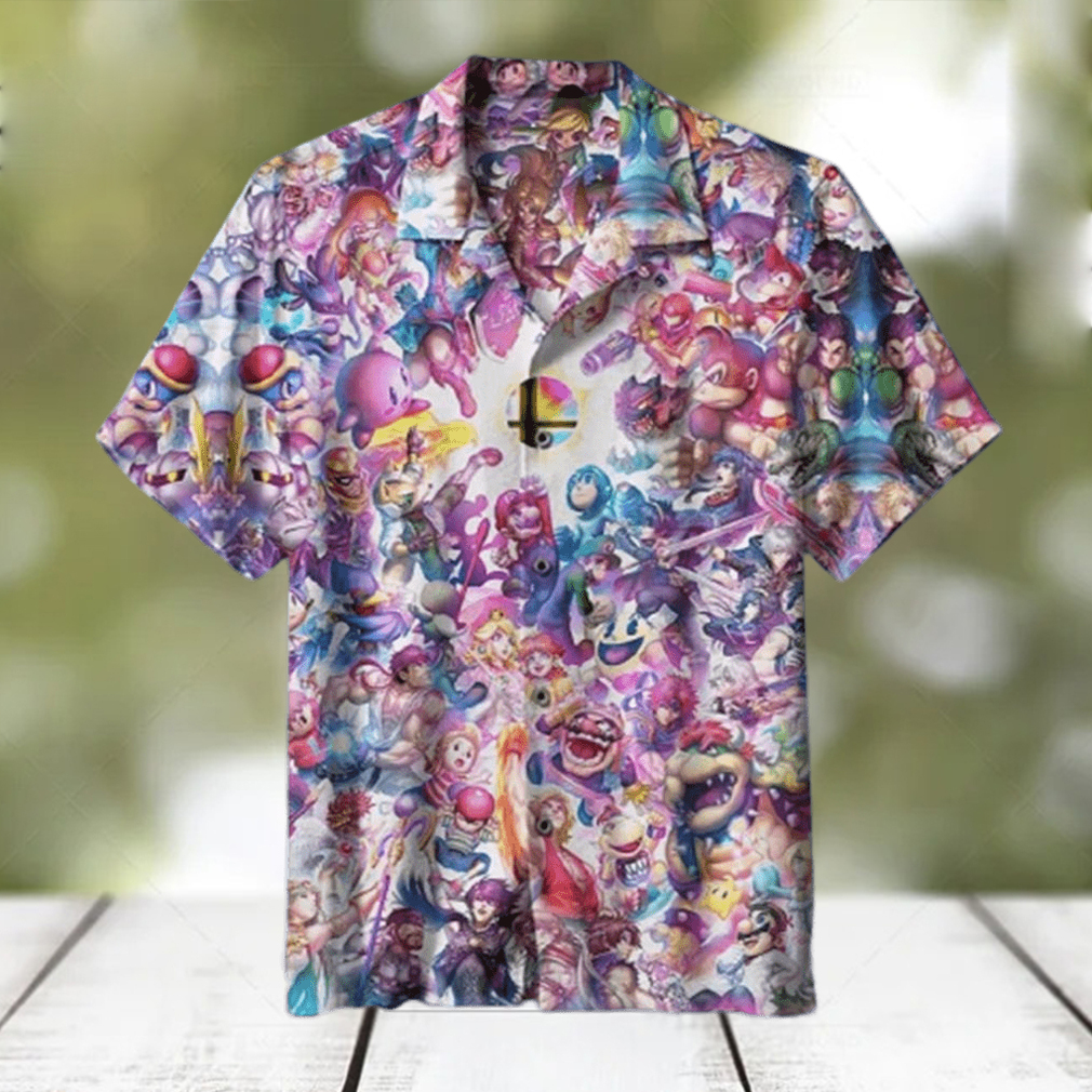 Nintendo Game Characters Collection Pokemon Hawaiian Shirt - Limotees