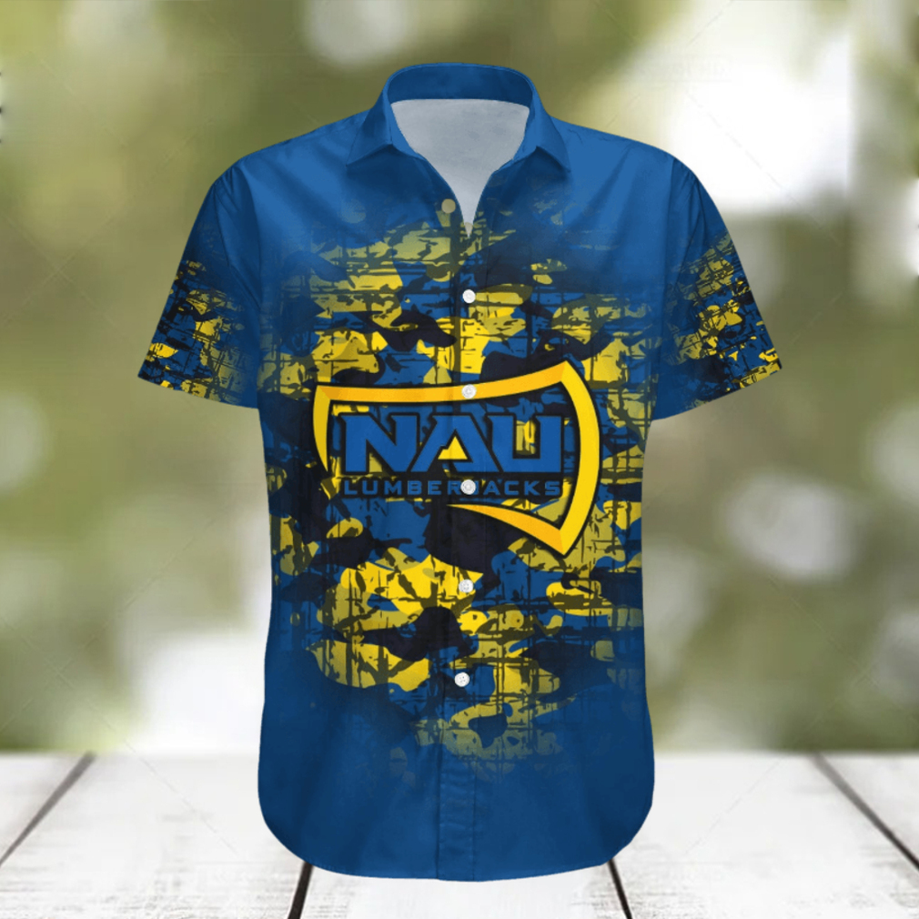 Northern Arizona Lumberjacks Hawaii Shirt Camouflage Vintage – NCAA - Limotees