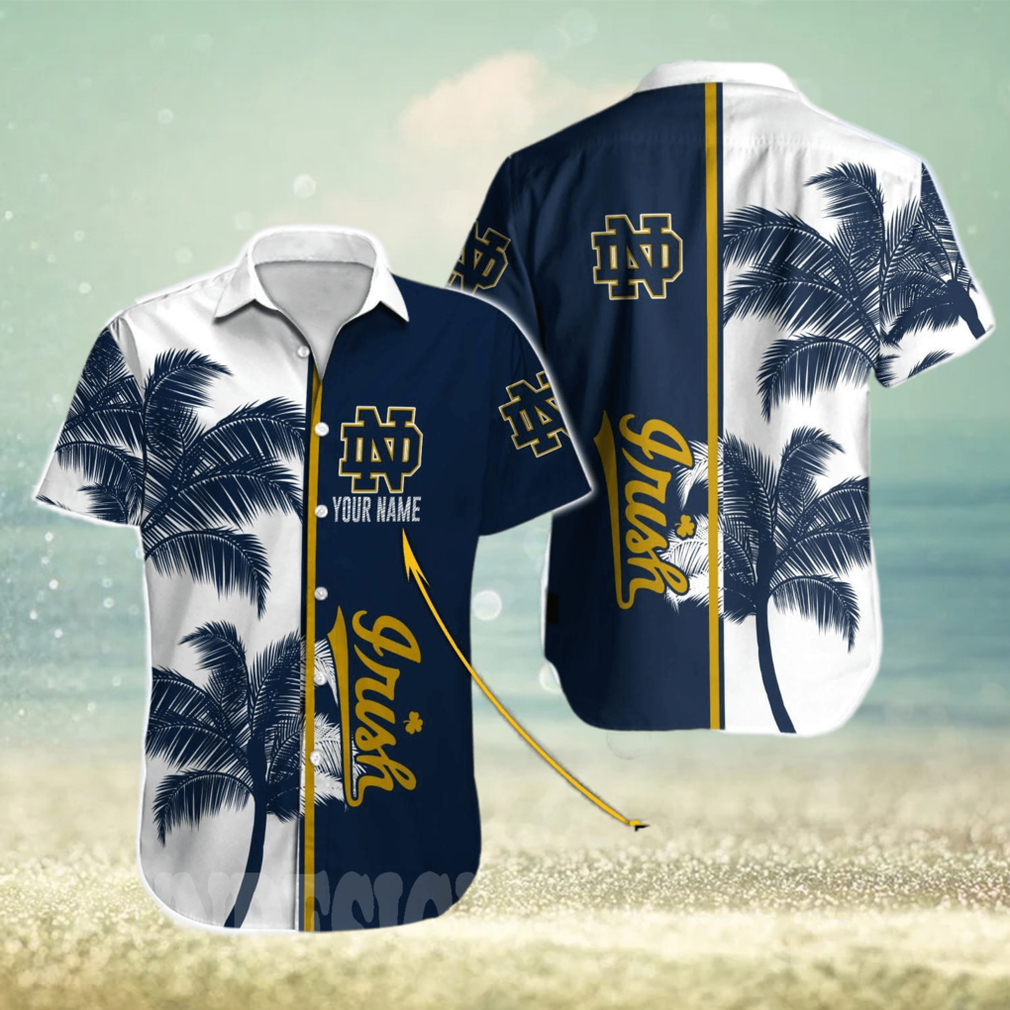 Notre Dame Fighting Irish 3D Full Printing Hawaiian Shirt - Limotees